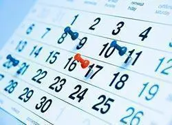 Calendario de fiestas laborales para el año 2015